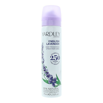 Yardley English Lavender Deodorising Body Fragrance 75ml