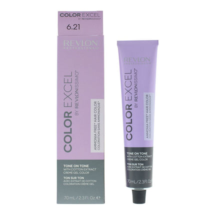 Revlon Revlonissimo Color Excel Gloss Hair Colour 70ml - 6.21 Dark Ash Blonde