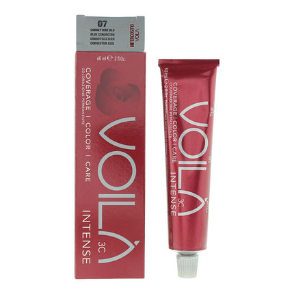 Intercosmo VoilÃ  3C Intense 07 Blue Corrector Hair Colour 60ml
