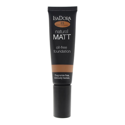 Isadora Natural Matt Oil-Free Foundation 35ml - 23 Caramel