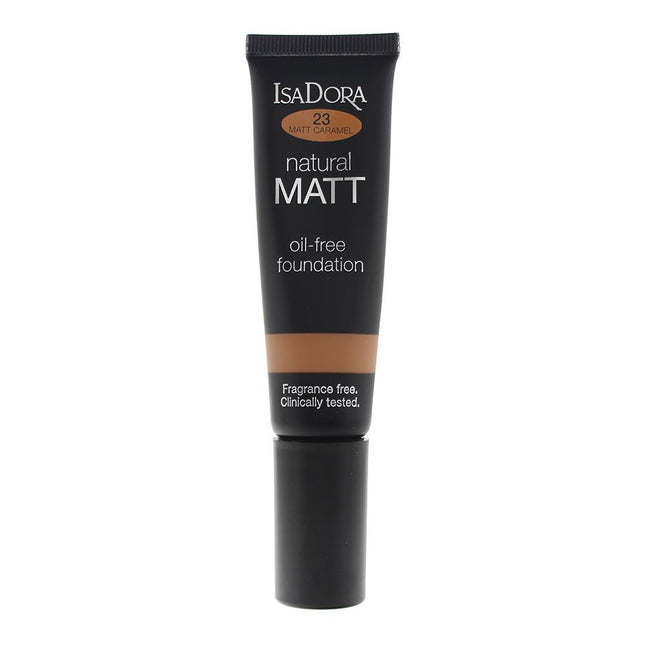 Isadora Natural Matt Oil-Free Foundation 35ml - 23 Caramel