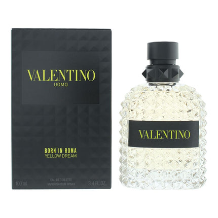Valentino Uomo Born In Roma Yellow Dream Eau de Toilette 100ml Spray for Him