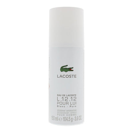 Lacoste Eau De Lacoste L.12.12 Pour Lui Blanc Deodorant Spray 150ml