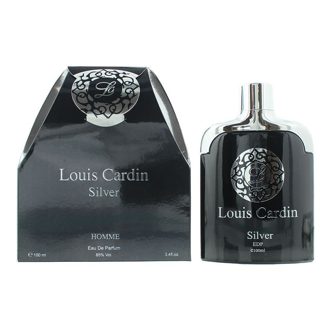 Louis Cardin Silver Eau de Parfum 100ml Spray for Him