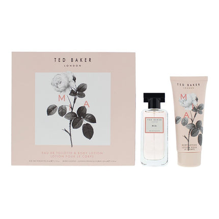 Ted Baker Mia 2 Piece Gift Set: Eau De Toilette 50ml - Body Lotion 100ml