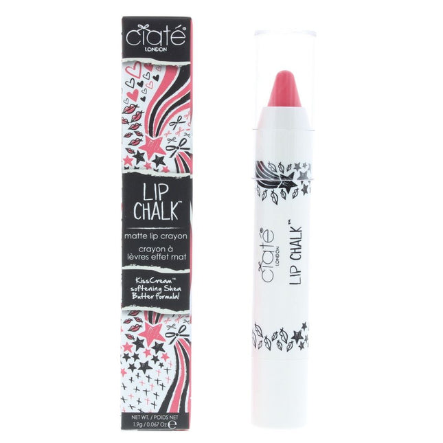 Ciate Lip Chalk 1.9g OMG Lip Pencil Pastel Coral Pink Matte New