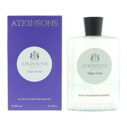 Atkinsons Tulipe Noire Bath And Shower Essence 200ml Unisex