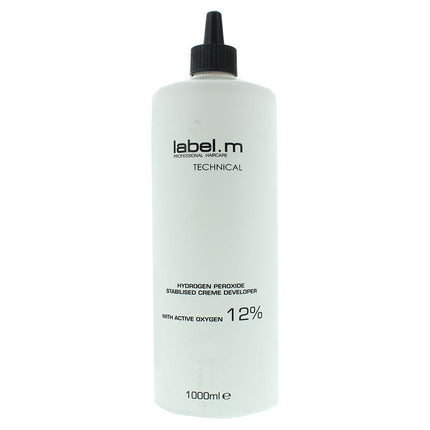 label.m Technical Hydrogen Peroxide Stabilised Creme Developer 1000ml - 12%