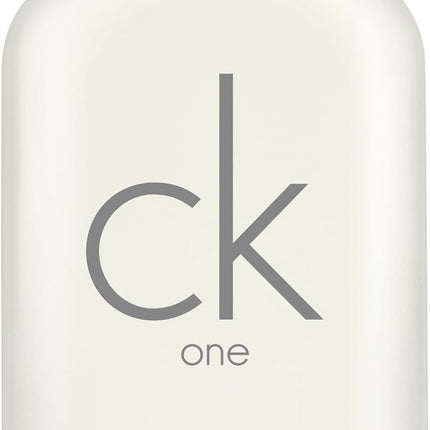 CALVIN KLEIN CK One, Unisex Eau de Toilette for All, Citrus & Aromatic Fragrance with Notes of Green Tea, Nutmeg and Musk 200ml