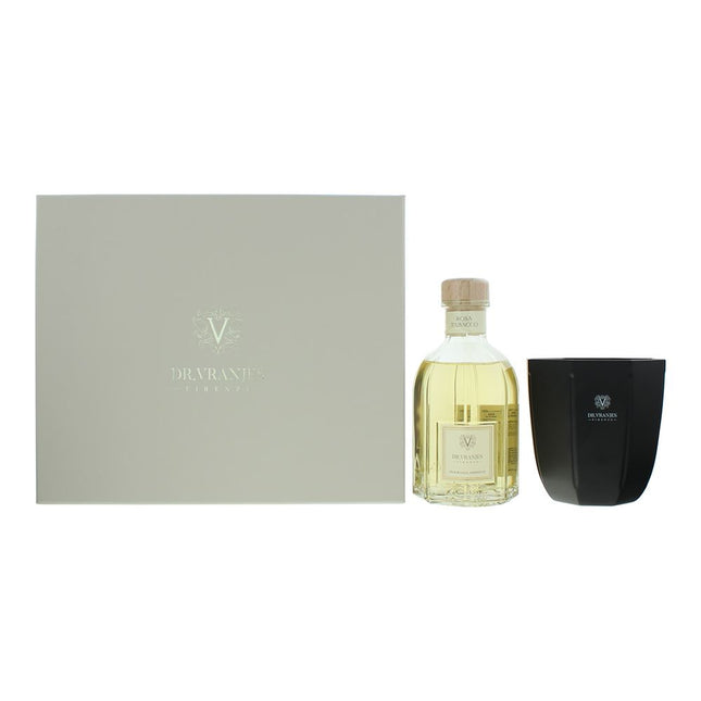 Dr. Vranjes Firenze Rosa Tabacco Diffuser 500ml + Candle 500g Gift Set