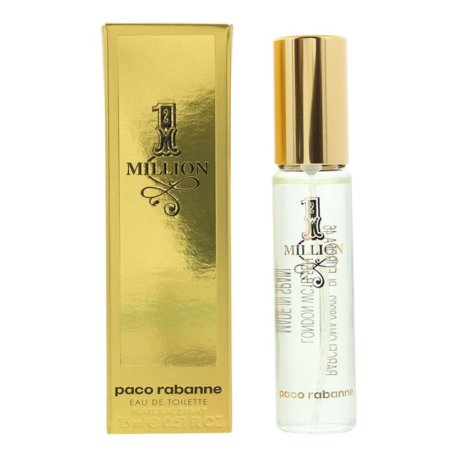 Paco Rabanne 1 Million Eau de Toilette 15ml Spray for Him