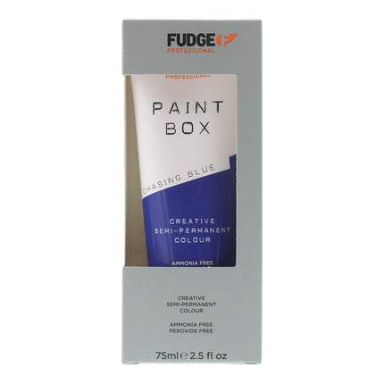 Fudge Professional Paint Box Semi-Permanent Hair Colour 75ml - Chasing Blue