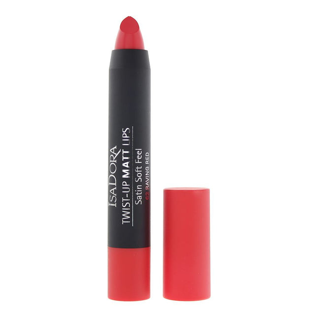 Isadora Twist-Up Matt Lips 3.3g - 62 Raving Red