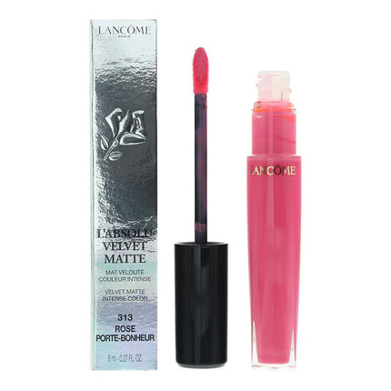 Lancome Labsolu Velvet Matte 313 Rose Porte-Bonheur Liquid Lipstick 8ml