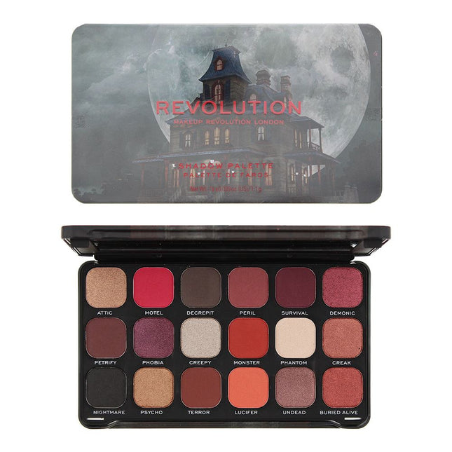 Revolution Haunted House Eyeshadow Palette 18 x 1.1g