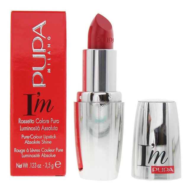 Pupa Im Pure-Colour 303 Flamboyant Orange Lipstick 3.5g