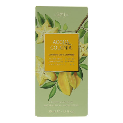 4711 Acqua Colonia Starfruit & White Flowers Eau de Cologne 50ml Spray Unisex