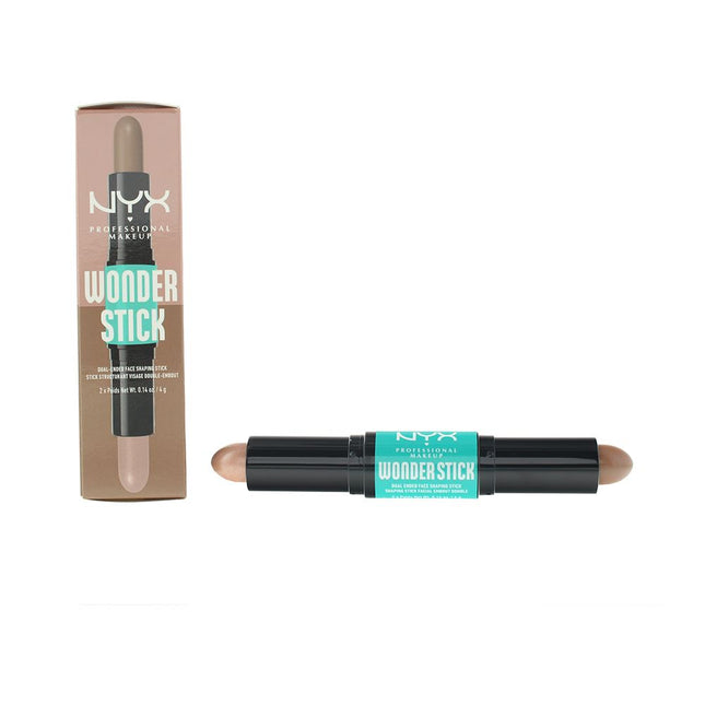 NYX Wonder Stick Dual Ended Face Shaping Stick 2 x 4g - Light Medium