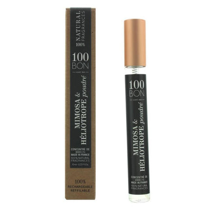 100 Bon Mimosa & Heliotrope Poudre Concentre Refillable Eau de Parfum 10ml