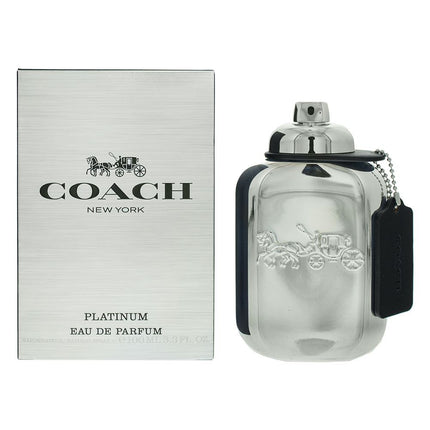 Coach Platinum Eau de Parfum 100ml Spray Mens - NEW. EDP - For Him