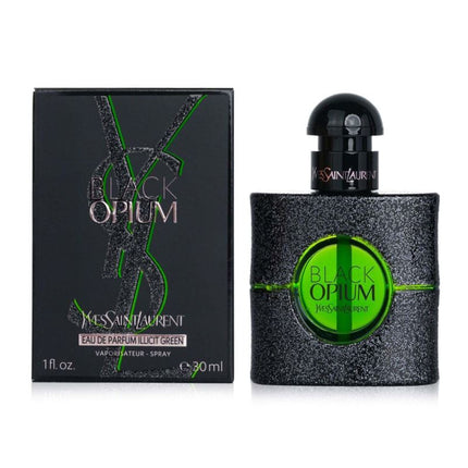Yves Saint Laurent Black Opium Illicit Green Eau De Parfum 30ml Spray for Her