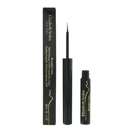 Elizabeth Arden Beautiful Color Bold Defining Liquid Eye Liner 1.7ml - 01 Dark Valentine