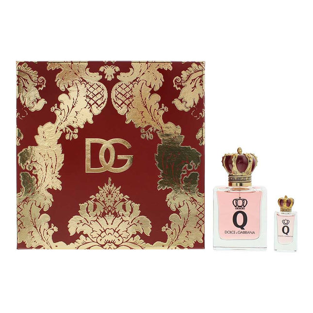 Dolce & Gabbana Q Eau de Parfum 50ml + Eau de Parfum 5ml Gift Set