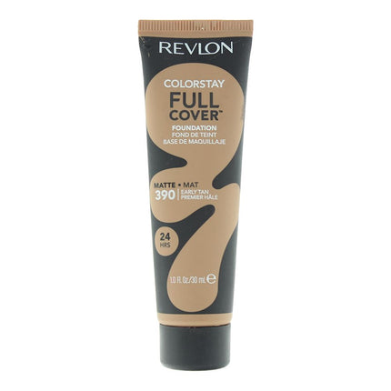Revlon Colorstay Full Cover Matte Foundation 30ml - 390 Early Tan