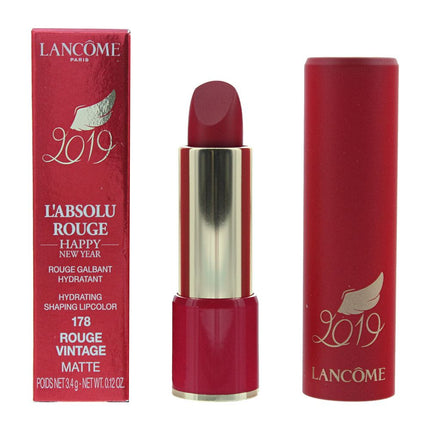 Lancome LAbsolu Rouge Lunar New Year 2019 Matte Lipstick 3.4g 178 Rouge Vintage