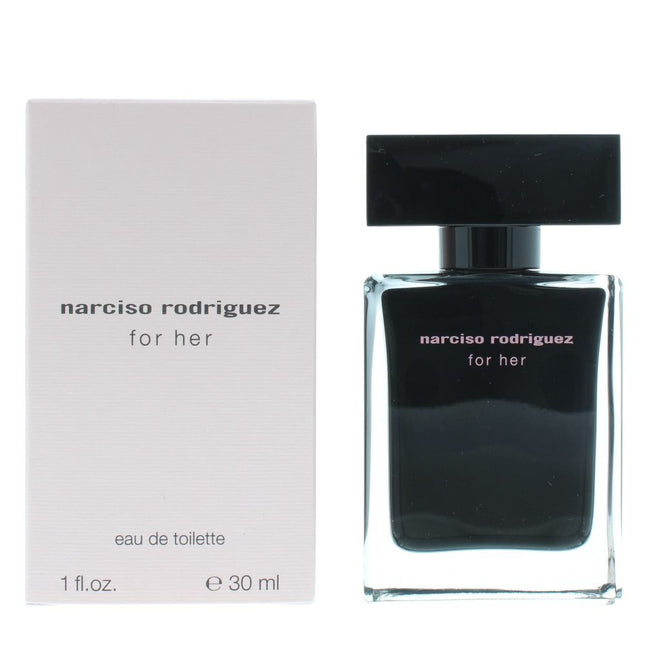 Narciso Rodriguez For Her Eau de Toilette 30ml Spray Womens - NEW. EDT