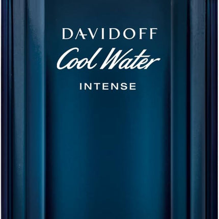 DAVIDOFF Cool Water Intense Eau de Parfum for Him 75ml, Oriental Fragrance with Notes of Green Mandarin, Coconut Water and Amber Accord - High Longevity