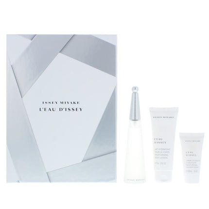 Issey Miyake Leau dIssey Eau de Toilette 50ml Body Lotion & Shower Gel Giftset