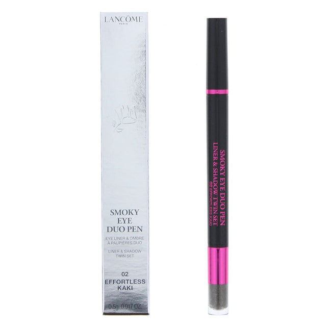 Lancome Smoky Eye Due Pen Liner & Shadow Twin Set 0.5g - 02 Effortless Kaki