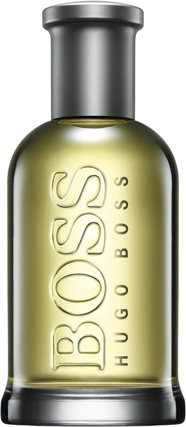 HUGO BOSS Bottled Aftershave for Him 50ml, Woody Scent with Notes of Apple, Cinnamon and Wood - Light Longevity