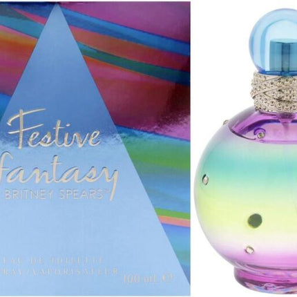 Britney Spears Festive Fantasy Eau de Toilette 100ml Spray for Her
