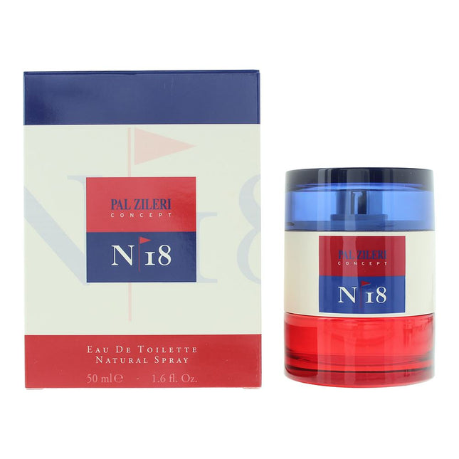 Pal Zileri Concept N 18 Eau de Toilette 50ml Spray for Him