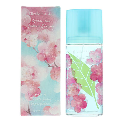 Elizabeth Arden Green Tea Sakura Blossom Eau De Toilette 100ml Spray For Her