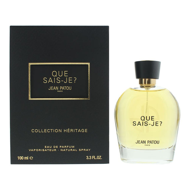 Jean Patou Collection Heritage Que Sais-Je? Eau de Parfum 100ml Spray for Her