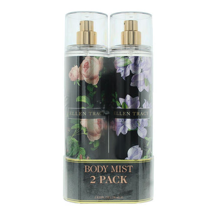 Ellen Tracy Floral Courageous Body Mist 236ml + Radiant Body Mist 236ml Gift Set