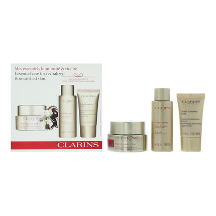 Clarins My Routine Gift Set Day Cream 50ml, Night Cream + Treatment Essence