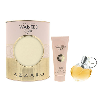 Azzaro Wanted Girl Eau de Parfum 50ml & Body Lotion 100ml Gift Set
