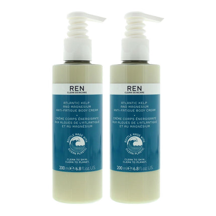 Ren Atlantic Kelp And Magnesium Anti-Fatigue Body Cream 200ml