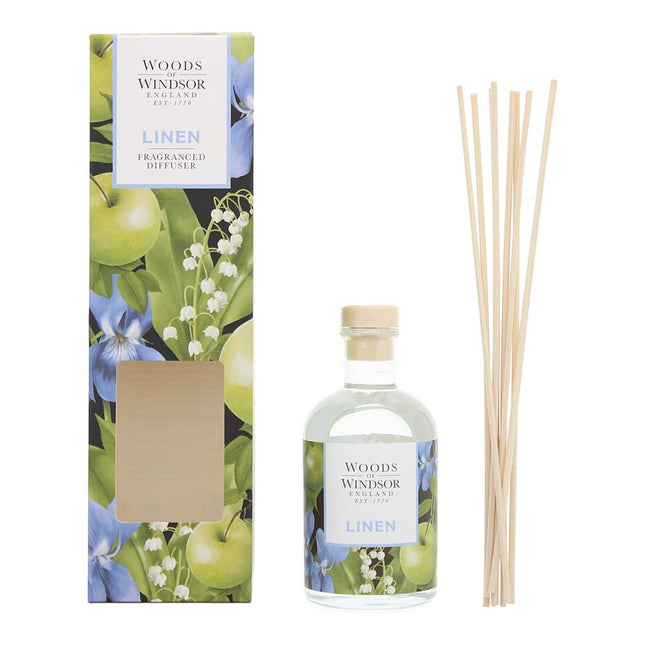 Woods Of Windsor Linen Fragranced Diffuser 100ml