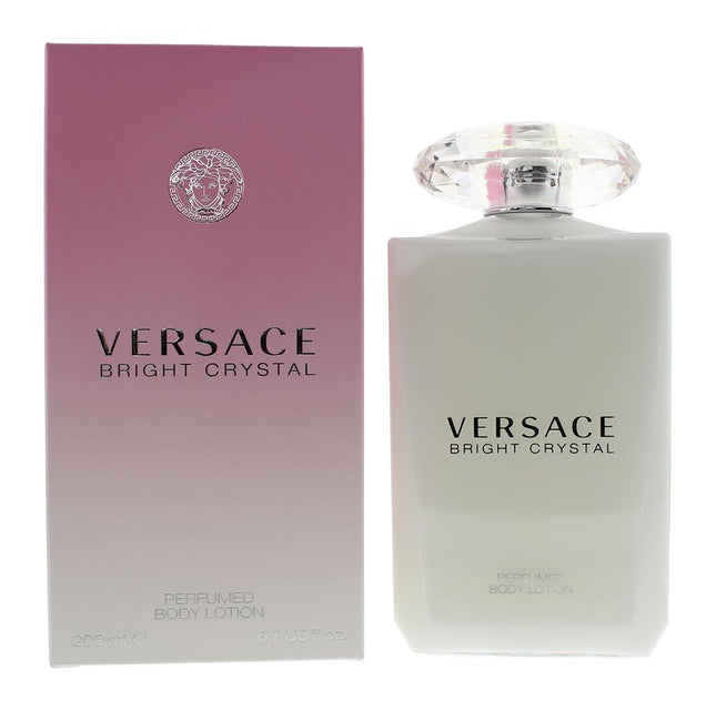Versace Bright Crystal Perfumed Body Lotion 200ml For Her