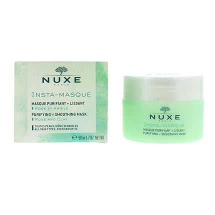 Nuxe Insta-Masque Purifying + Soothing Mask 50ml Rose And Clay All Skin Types