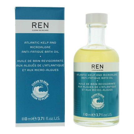 REN Atlantic Kelp And Microalgae Anti-Fatigue Bath Oil 110ml
