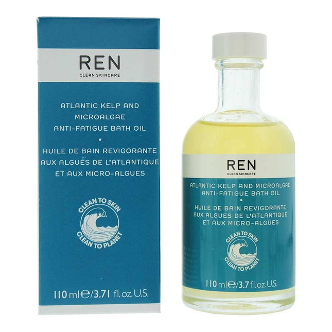 REN Atlantic Kelp And Microalgae Anti-Fatigue Bath Oil 110ml