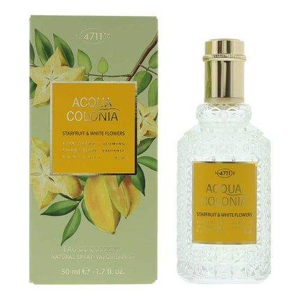 4711 Acqua Colonia Starfruit & White Flowers Eau de Cologne 50ml Spray Unisex