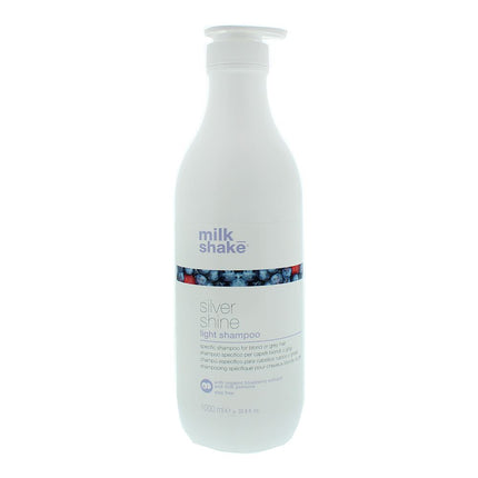milk_shake Silver Shine Light Shampoo 1000ml - For Blonde Or Grey Hair