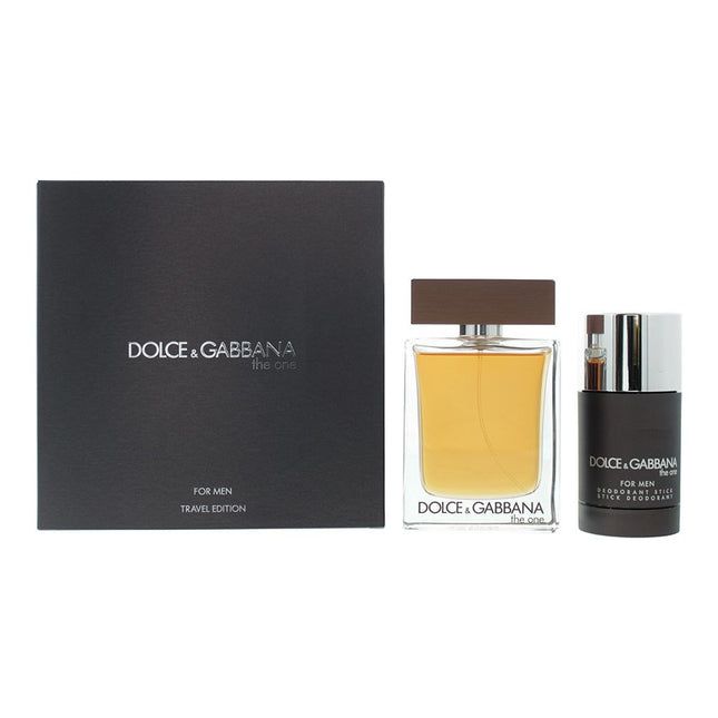 Dolce & Gabbana The One Eau de Toilette 100ml & Deodorant Stick 70g Gift Set